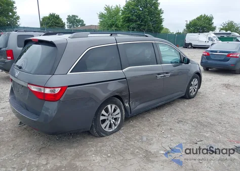 2013 Honda Odyssey Ex-L from USA, damaged, VIN 5FNRL5H62DB033125